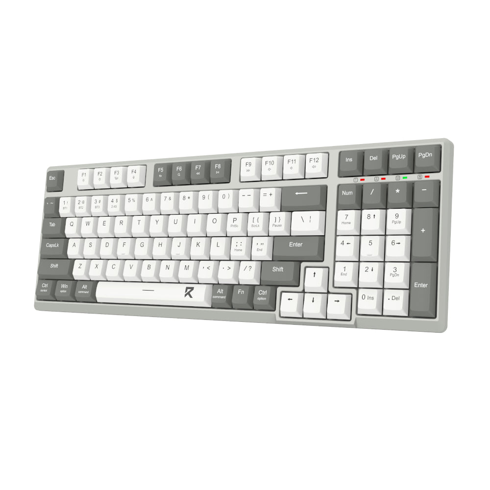 REDRAGON KB SCISSOR KEY 2.4G BT WRS BKWT