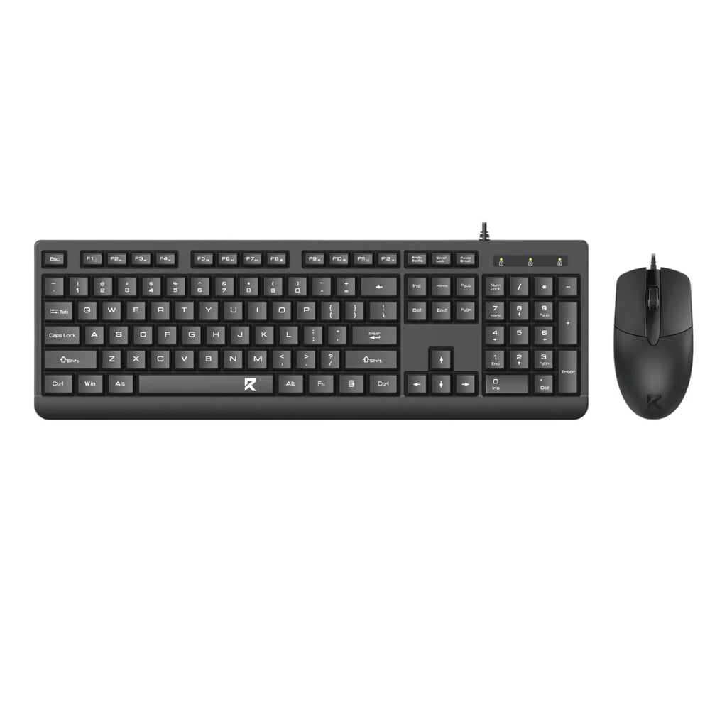 Redragon BS-7543 Wired Keyboard and Mouse Combo - Black