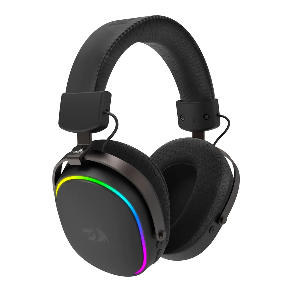 Redragon FURY WRS Over-Ear Wireless Gaming Headset - Black