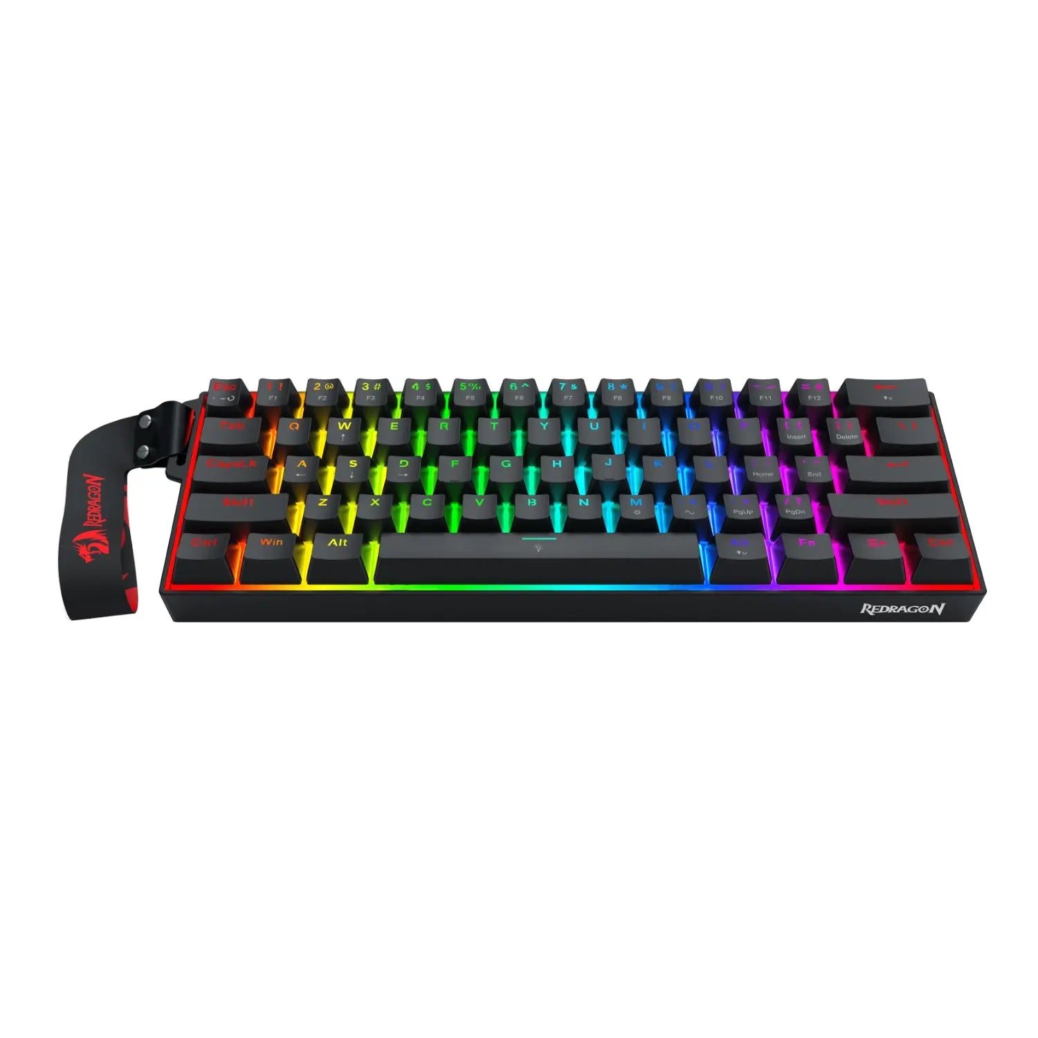 Redragon FIZZ Magnetic Plus 60% RGB Gaming Keyboard - Black