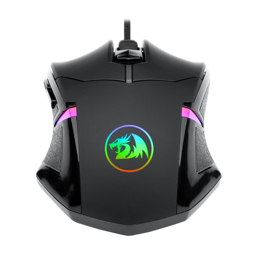 REDRAGON CENTROPHORUS 7200DPI RGB Gaming Mouse - Black