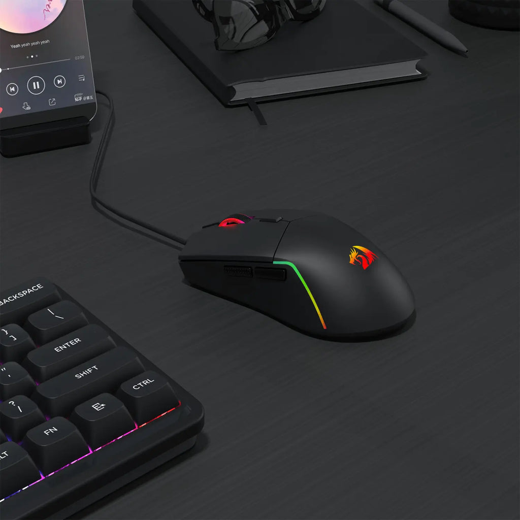 Redragon NAGA RGB 10000DPI Wired Gaming Mouse