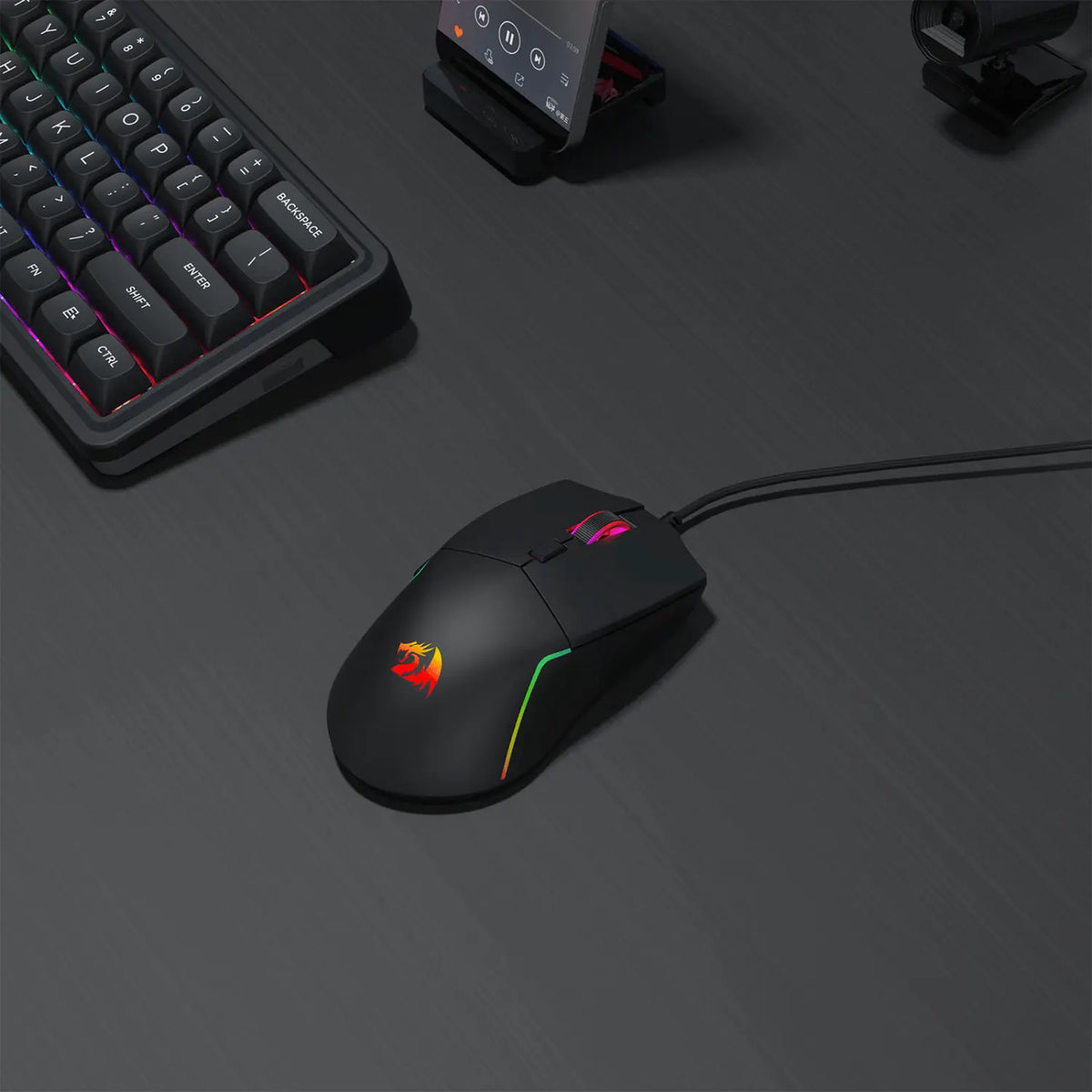 Redragon NAGA RGB 10000DPI Wired Gaming Mouse