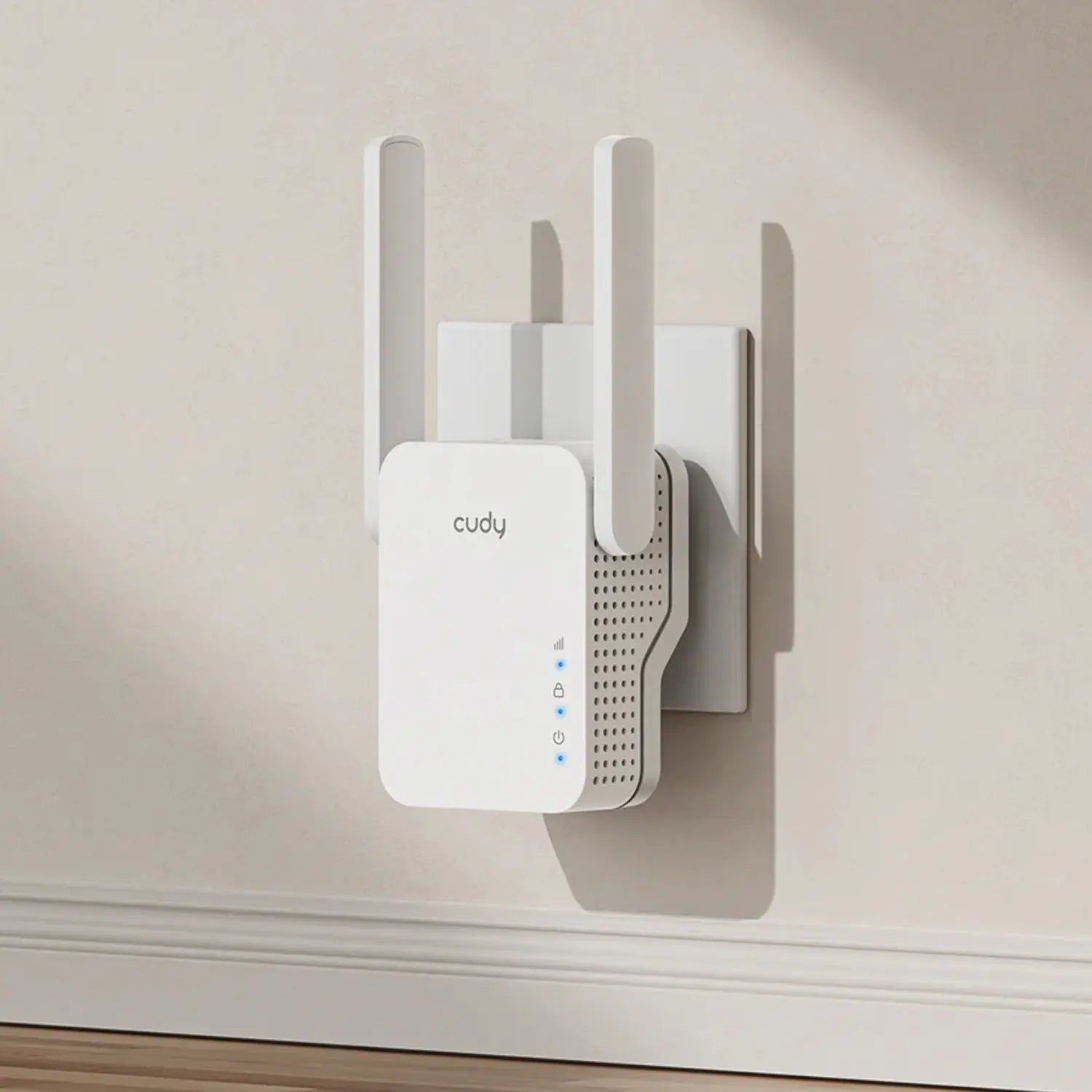 Cudy N300 Mesh Wi-Fi Range Extender | Wall Plug