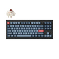 Keychron V3 Max QMK/VIA 80% Wireless Custom Mechanical Keyboard (Brown Switch) – Carbon Black