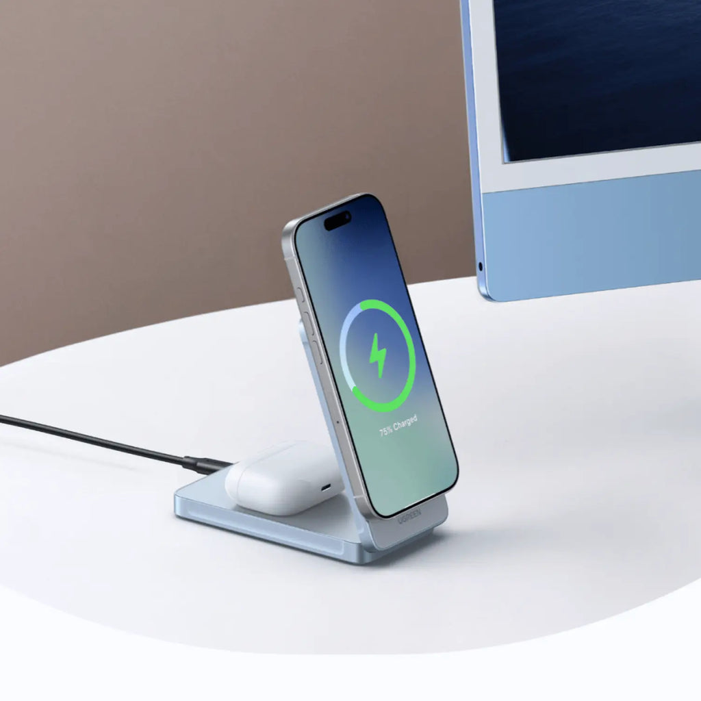 UGreen 25W 2-in-1 Magnetic Wireless Charger