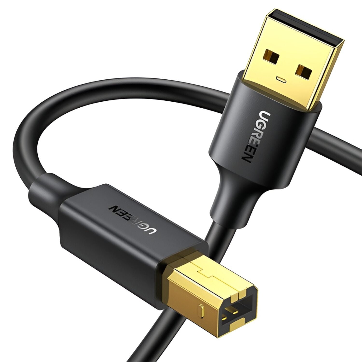 UGREEN US135 USB 2.0 to USB-B Printer Cable, 480Mbps - 1.5m